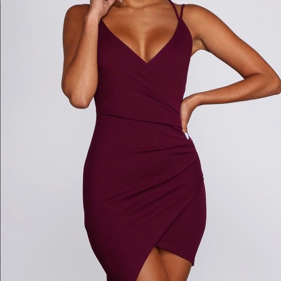 Windsor Dresses & Skirts - Burgundy Dress